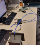 Banc de mesure du gain